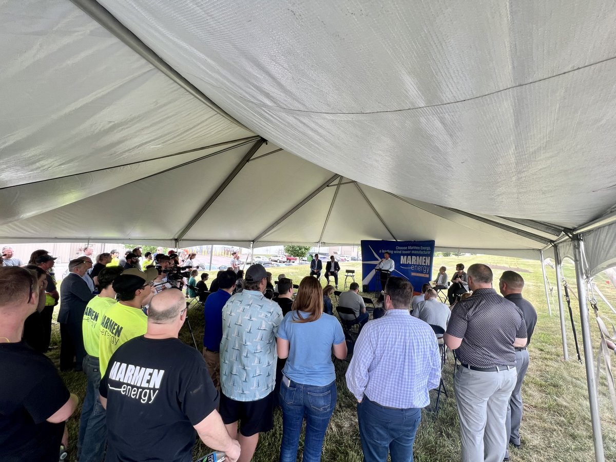 South Dakota GOED (@sdgoed) on Twitter photo Earlier this week, <a href="/MarmenEnergy/">Marmen Energy</a> celebrated the groundbreaking of their new expansion and the creation of more jobs in the Brandon area. Congratulations!
#southdakota #economicdevelopment #sdgoed #groundbreaking Earlier this week, <a href="/MarmenEnergy/">Marmen Energy</a> celebrated the groundbreaking of their new expansion and the creation of more jobs in the Brandon area. Congratulations!
#southdakota #economicdevelopment #sdgoed #groundbreaking