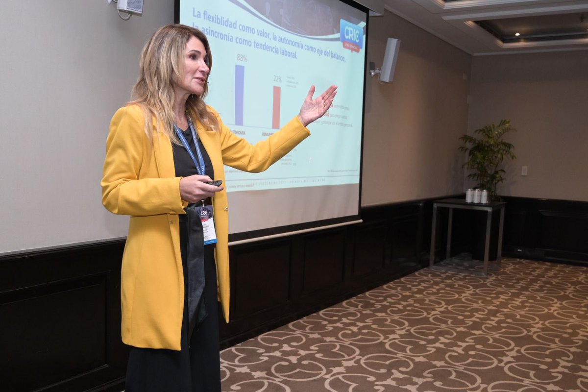 cric_ar's tweet image. Un poco del segundo bloque de la mañana. CRIC 2023. 
#NoTeLoPodesPerder