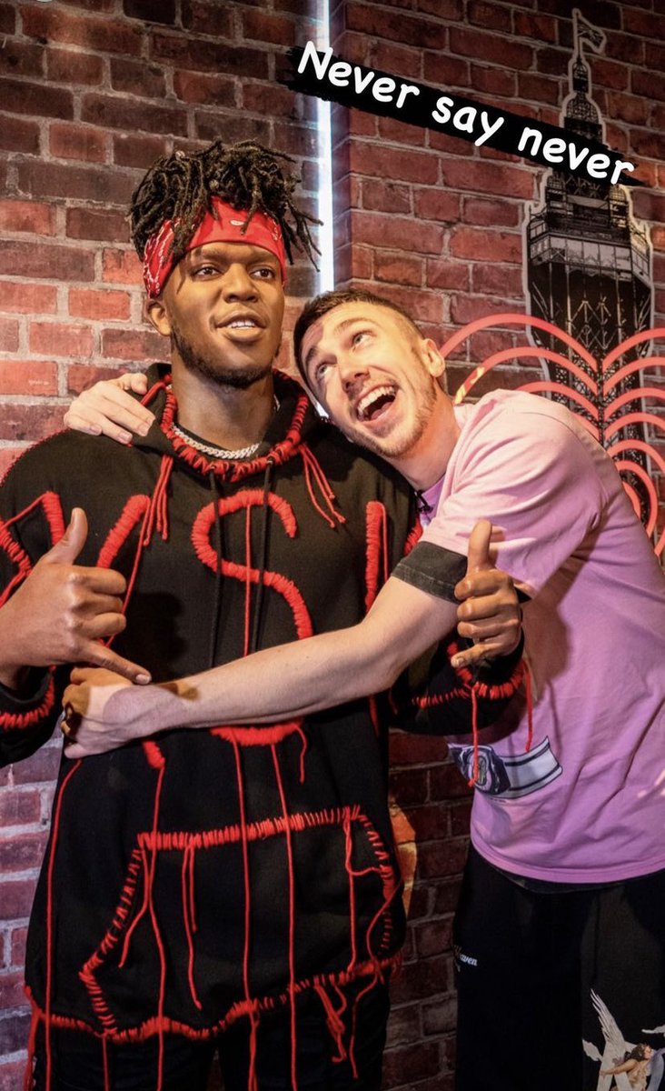 KSI NEWS on Twitter "Simon with JJ’s wax figure 😂"