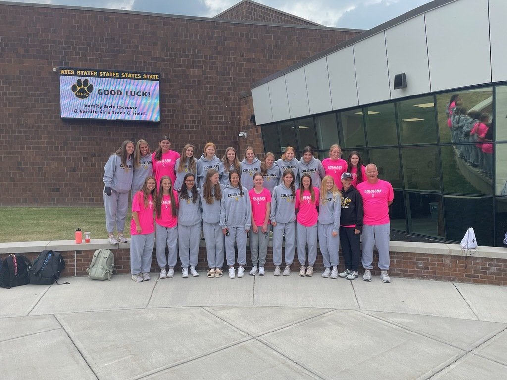 Good Luck to our Girls Varsity Lacrosse team, heading off to States!