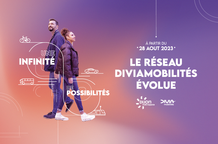 𝐀 𝐩𝐚𝐫𝐭𝐢𝐫 𝐝𝐮 𝟐𝟖 𝐚𝐨𝐮̂𝐭, 𝐥𝐞 𝐫𝐞́𝐬𝐞𝐚𝐮 𝐃𝐢𝐯𝐢𝐚𝐌𝐨𝐛𝐢𝐥𝐢𝐭𝐞́𝐬 𝐞́𝐯𝐨𝐥𝐮𝐞 !

Les évolutions de vos lignes de bus :

🚌 La création de 2 nouvelles Lianes : L8 et L9
🌳 Une nouvelle ligne « nature »  : B12
🌠Une offre de soirée pour Chevigny : Flex’Night