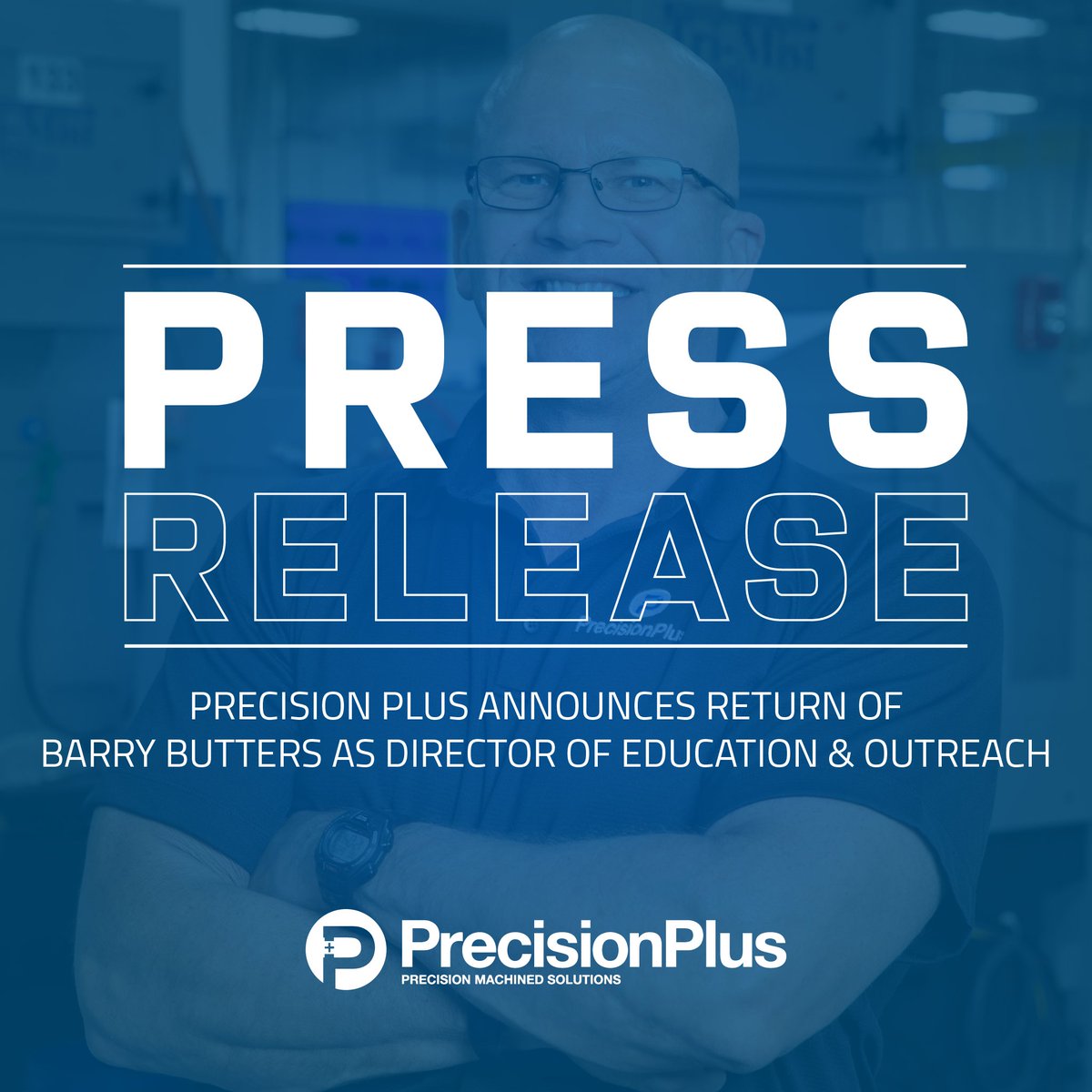 ReaderPrecision's tweet image. Precision Plus announces the return of Barry Butters as our newest Director of Education and Outreach.

🔗: preplus.com/precision-plus…