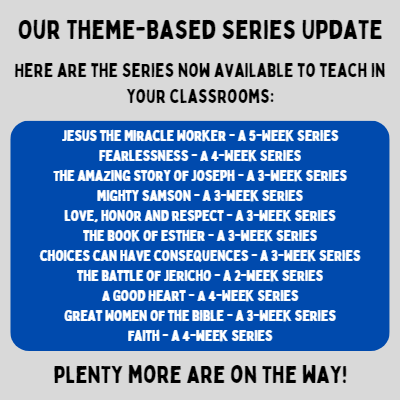 writingforkidz's tweet photo. We are now in the process of rolling out 2, 3, 4, & 5-Week Theme-Based Series. Which of them would you like to start teaching this week? #kidmin #curriculum #Jesus #Ministry #Teachers #Pastors #Faith #LoveHere’s where to find them: https://t.co/BniK7mGAm8 https://t.co/K0VhATqNAU