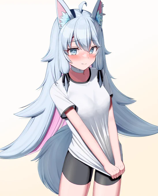 skebにてVtuberの大噛がるる様()を描かせていただきました。 前回描かせていただいた時と違って、体操着は恥ずかしい、というギャップみたいになりましたね。 再度ご依頼いただきありがとうございました! #がるるあーと #ええぞがるる