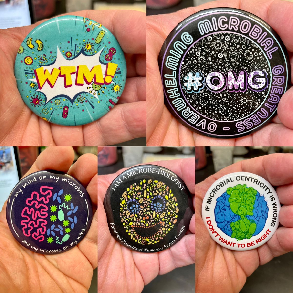 markowenmartin's tweet image. A week from now, I will be at @ASMicrobiology #Microbe with @swirlgirl31415.  If you are there, say hello and get a #MicrobialPR pin in exchange for a nice conversation.  #QualityQuorum