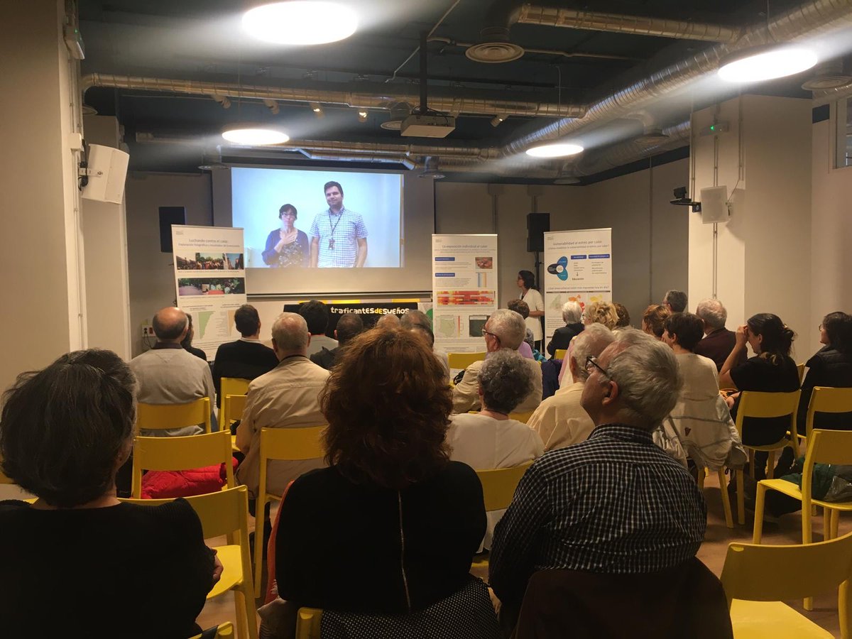 We presented our findings to the general public last night in Madrid. Thank you <a href="/EeAComMadrid/">Ecologistas en Acción Comunidad de Madrid</a> for hosting us!