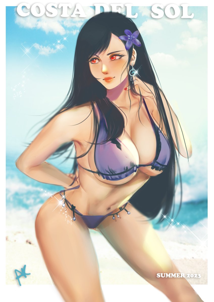 Who's ready for Summer Weather? 
#TifaLockhart #Tifa #FinalFantasyVII #FinalFantasy 
#FF7Rebirth