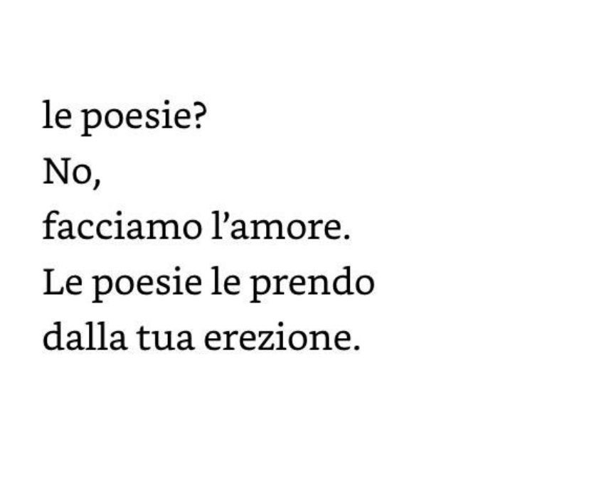 non avremo più le poesie di giorgia soleri per damiano quindi 💔