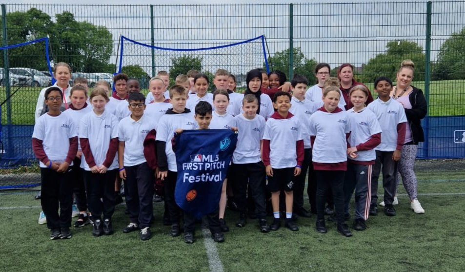 hartleybrookPE's tweet image. Y6 Excited for #MLBfirstpitch baseball festival @ConcordSC . Fantastic opportunity thank you @ArchesSSP @dmouldseducator @HartleyBrookPri