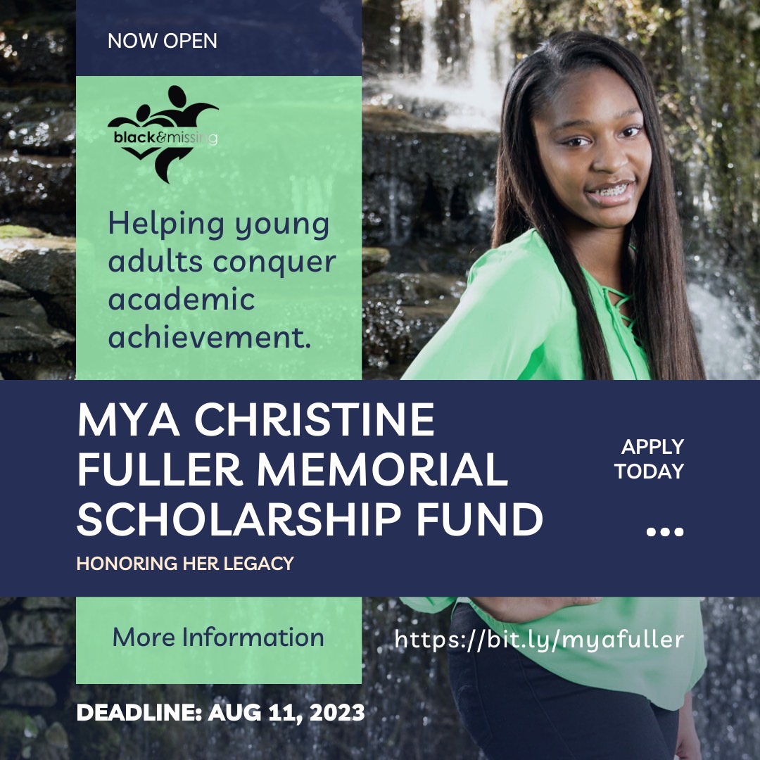 Blk Missing FDN On Twitter MYA CHRISTINE FULLER MEMORIAL blk-missing-fdn-on-twitter-mya-christine-fuller-memorial