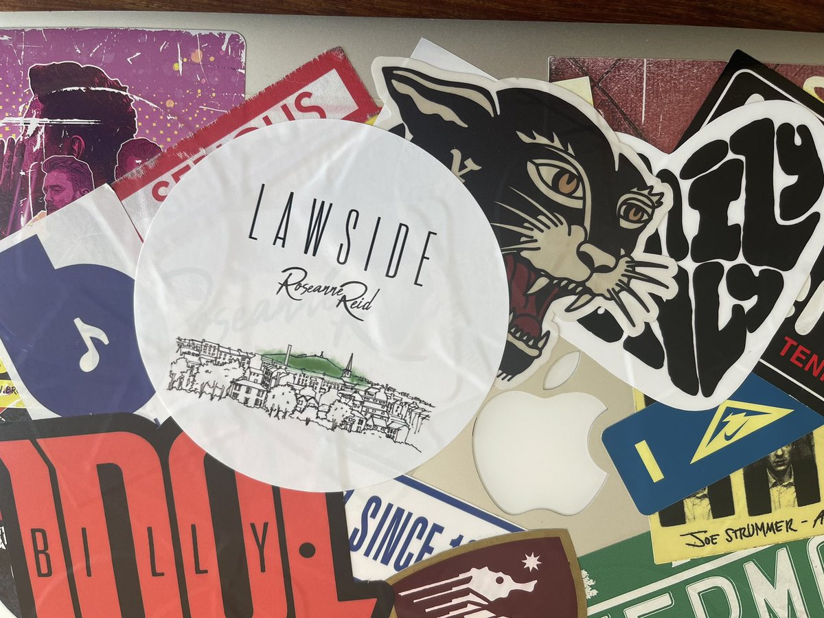 Iainwork's tweet photo. Thanks @AwesomeMerch for the #Stickers for @roseanne_reid new album LAWSIDE #steveearletour #lawside #monalisa #lastmanmedia #bluewatermusic #scotland #americana #AmaUk #womenofamericana https://t.co/lFmUIY9GM6