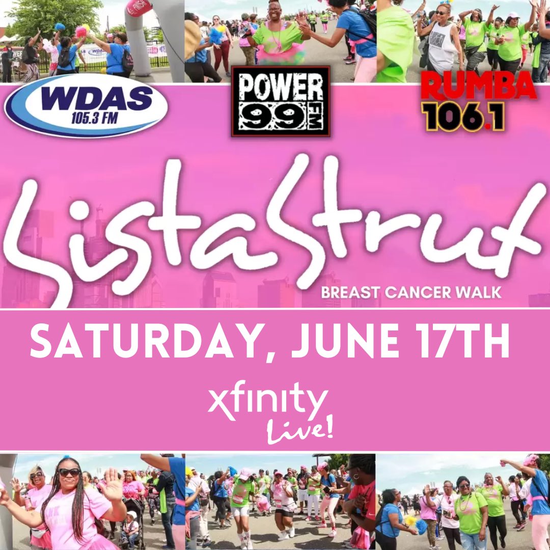 105.3 WDAS on Twitter "🗣TIME TO REGISTER 💕The 6th annual SistaStrut