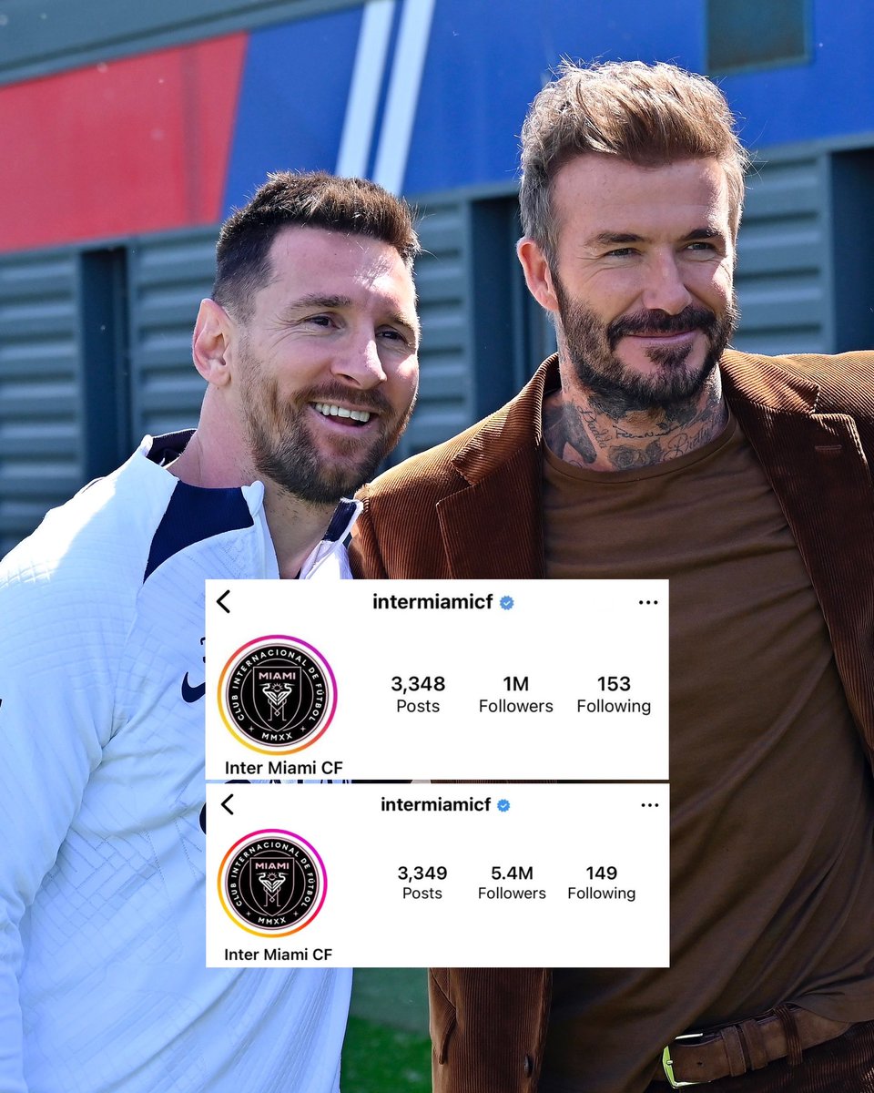 Bleacher Report on Twitter "Inter Miami CF now has more Instagram