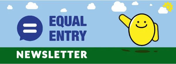 The latest issue of the  Equal Entry newsletter is out! Check it out and if you like it, be sure to subscribe to it: buff.ly/43CQnve 

Highlights:

- News and awareness months
- iOS #accessibility with @dadederk 
- #A11y lesson