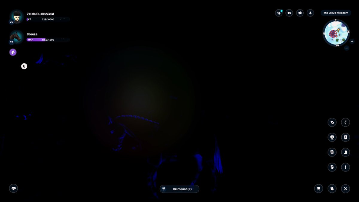 ZeldaDuskshield's tweet photo. @StarStable i cant see anything in the cloud kingdom. https://t.co/WN6IX13PWP