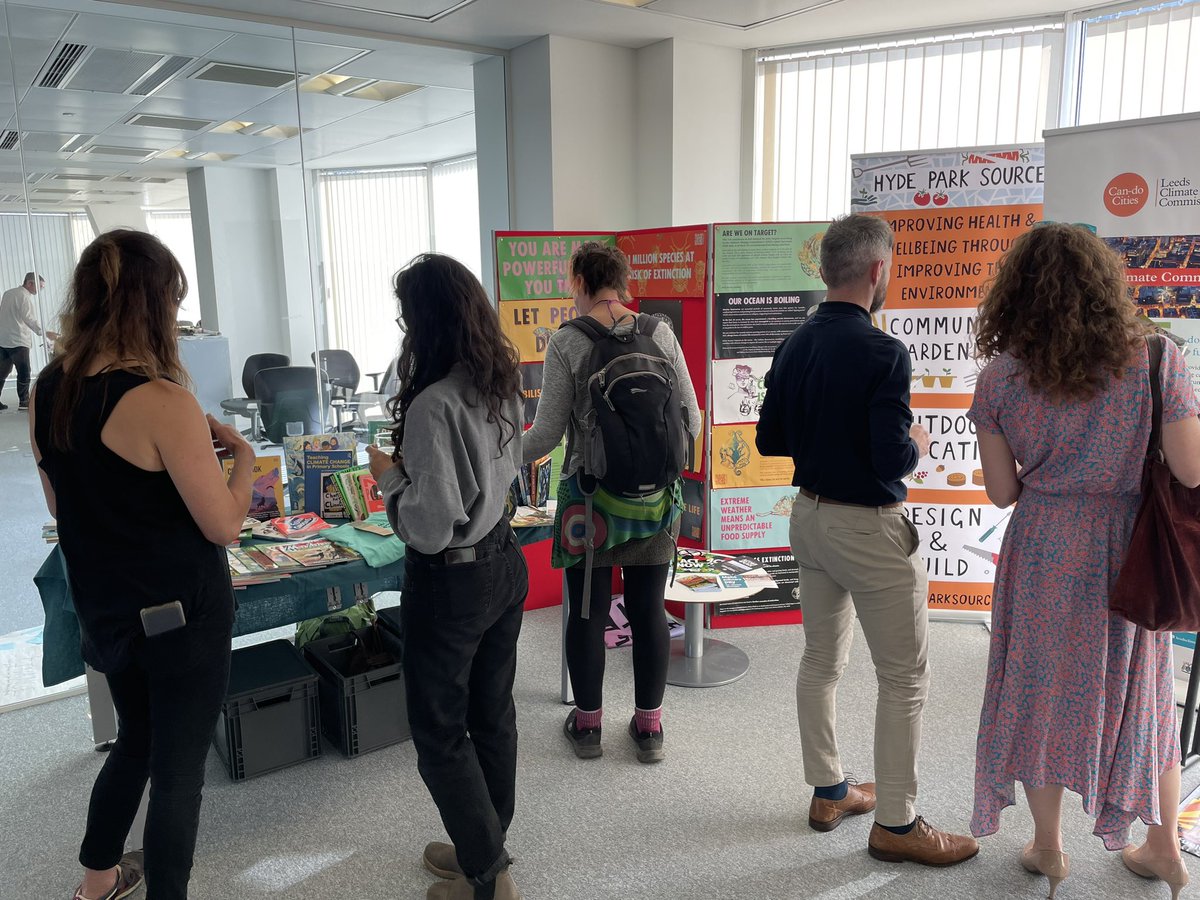 ClimateActLeeds's tweet image. We’re excited to see everyone already exploring the space at this evening’s launch event. 
A place to come together and inspire collective action in the city 🤝
#ImagineLeeds