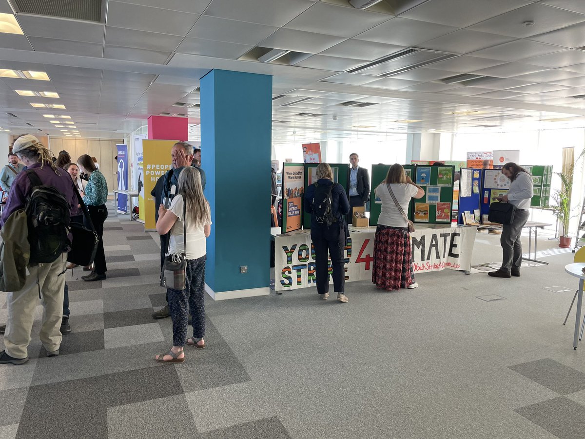 ClimateActLeeds's tweet image. We’re excited to see everyone already exploring the space at this evening’s launch event. 
A place to come together and inspire collective action in the city 🤝
#ImagineLeeds