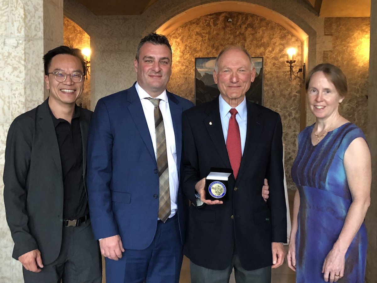 Michael Tso (@miketso1) on Twitter photo Congratulations to Dr. Paul Steinbok, Canadian Neurosurgical Society Charles Drake Medal, Lifetime Achievement Award.
Excellent clinician, researcher, educator, mentor, and leader in pediatric #neurosurgery.
#canada #pioneer
<a href="/SocCdnNSx/">Canadian Neurosurgical Society (CNSS)</a> <a href="/CNSFNeuroLinks/">Canadian Neurological Sciences Federation</a> @UBCmedicine Congratulations to Dr. Paul Steinbok, Canadian Neurosurgical Society Charles Drake Medal, Lifetime Achievement Award.
Excellent clinician, researcher, educator, mentor, and leader in pediatric #neurosurgery.
#canada #pioneer
<a href="/SocCdnNSx/">Canadian Neurosurgical Society (CNSS)</a> <a href="/CNSFNeuroLinks/">Canadian Neurological Sciences Federation</a> @UBCmedicine