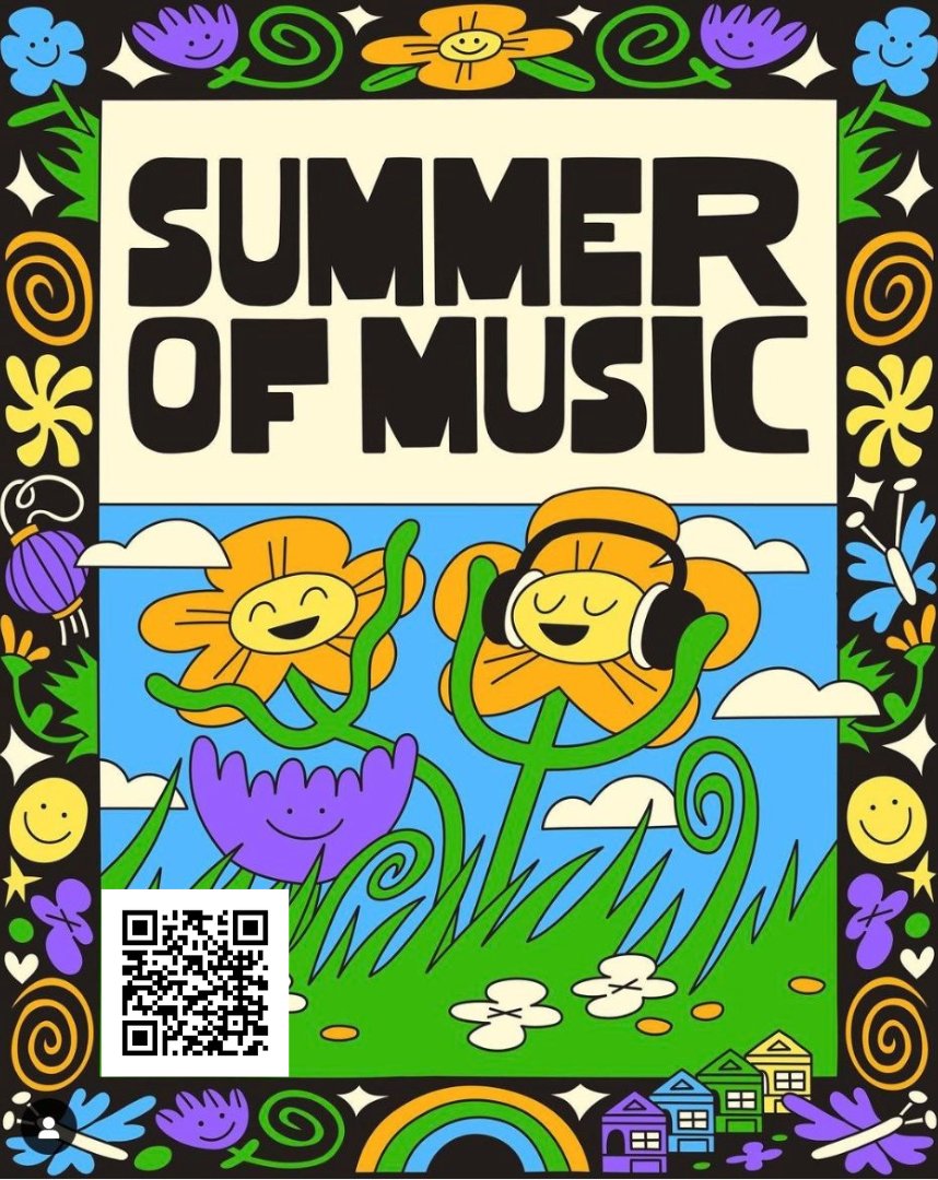 Follow along the new initiative Summer of Music that @noisepop is running thanks to the new @civic_joy_fund. They're paying musicians to play live music inside shops and on the streets in 9 neighborhoods every Sat afternoon this summer. Check it out at summerofmusicsf.com