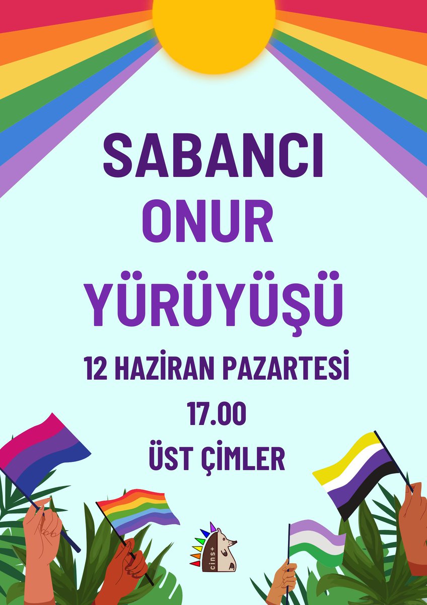 Üst çimlerde başlayacağız. Daha sonrasında ise hep beraber çimlerde kutlama yapacağımız bir etkinlik planlıyoruz ❤️🌈

12 Haziran Pazartesi günkü Onur Yürüyüşümüz ile Onur Ayımızı en coşkulu şekilde yaşatmak için herkesi bekliyoruz 🏳️‍🌈🏳️‍⚧️

Katılmak isterseniz bize ulaşabilirsiniz.