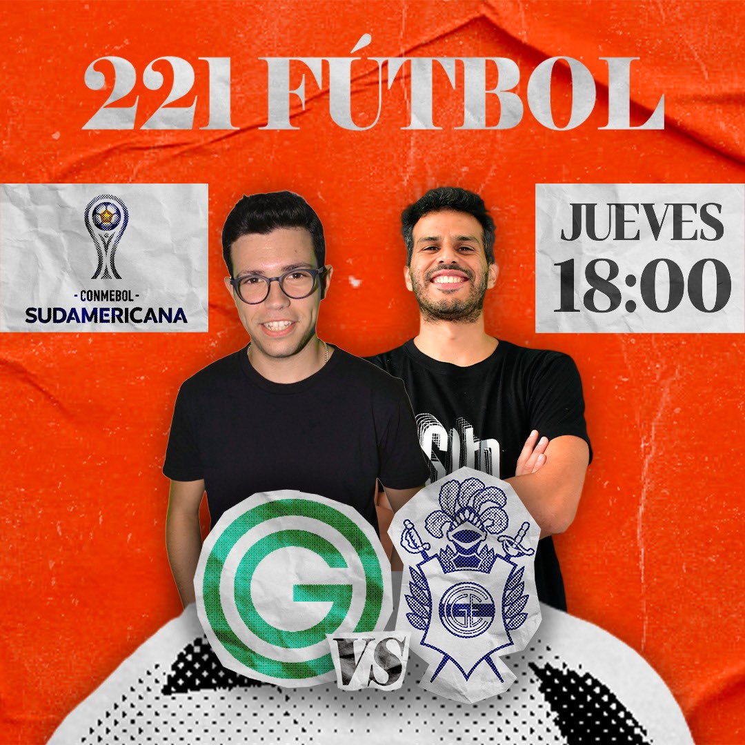 221radio's tweet photo. #221Radio #CGE #GELP | Juega Gimnasia👇🏼

👉Hoy, desde las 18 horas, súmate a la previa de @goiasoficial - @gimnasiaoficial

🎙Relata @lucasfinochio, comenta @Fede_Monetti. Con el trabajo de un gran equipo

📻FM 103.1
💻https://t.co/zWlfhJOCe5
📲App 221 Radio https://t.co/qgzQBtLYWm