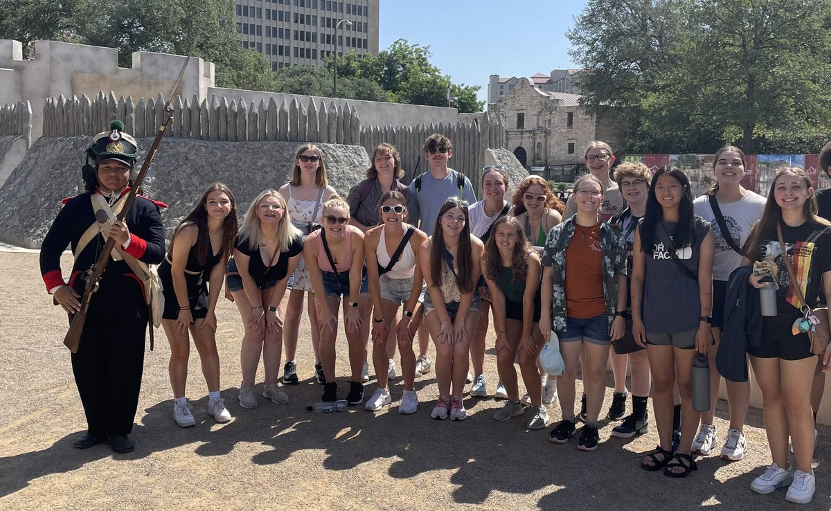We are remembering the Alamo.