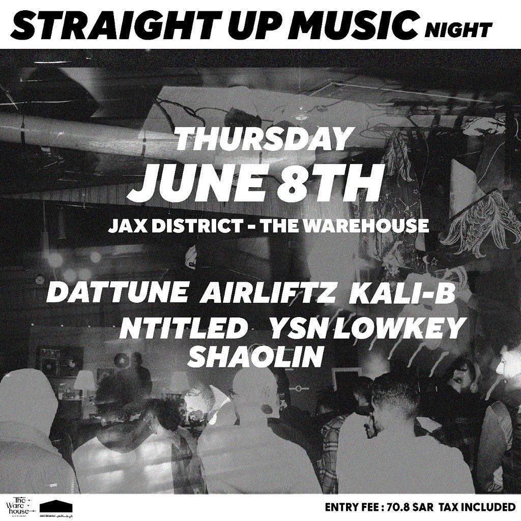 تحتاج خطة للويك اند؟ مساء اليوم الخميس ليلة الهيب-هوب في ذا وير هاوس <a href="/TWH_ksa/">The Warehouse | ذا ويرهاوس</a>  : دانتي، أيرليفتز، كالي-ب، نتايتلد، شاولين، واي اس ان! رابط التذاكر: linktr.ee/TheWarehouse.k… 🎟️