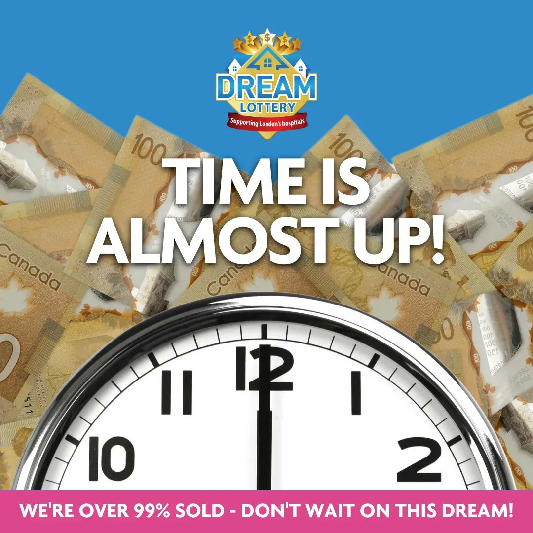 💥 SELLING OUT ALERT 💥
This is your LAST CHANCE to buy your Dream Lottery Tickets! ... We’re over 99% SOLD!
Don’t wait - Limited Tickets Remain!!
Buy Now: bit.ly/45bMQG8