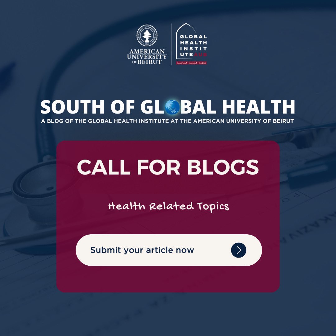 ghiaub's tweet photo. 📢 Calling all #health enthusiasts! We want to hear from you!
Share your expertise and insights on health-related topics by submitting a blog post &amp; help us spread awareness!

Learn more &amp; submit your blog 👉🏻 https://t.co/VL3sZaxSBV
#HealthTopics #blog https://t.co/FQ4MoAYAGe
