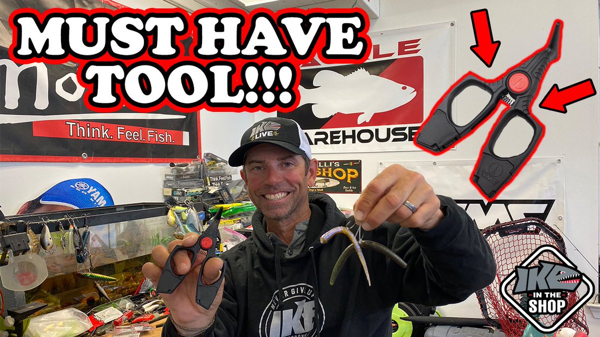 Must HAVE Tool!!! On Today’s Ike in the Shop we cover the VMC Crossover Pliers!! A Perfect tool for throwing wacky rigs and neko rigs!!!

mikeiaconelli.com/bass_fishing_v…

@vmchooks @BerkleyFishing @TackleWarehouse @AftcoFishing 

#Ike #Ikeapproved #Nevergiveup #GoingIke