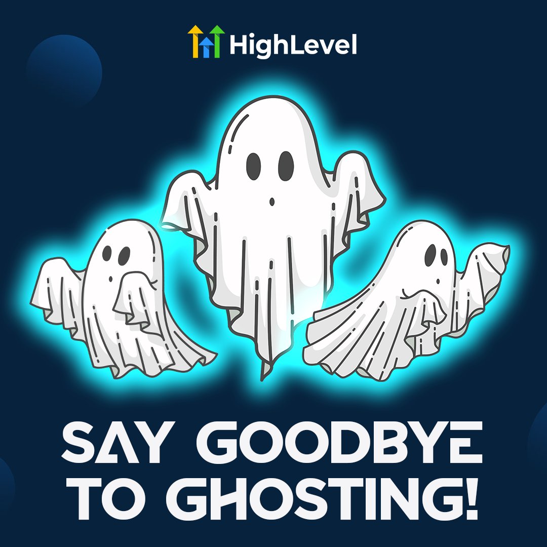 gohighlevel's tweet photo. Client communication starting to feel a lot like dating these days? Getting ghosted with low response rates? Sending a DBR with HighLevel can rekindle the flames. Sign up for a FREE 14-day trial 👉 https://t.co/yv0GqvwWd7

#gohighlevel #dbr #databasereactivation https://t.co/9HCkx0994l
