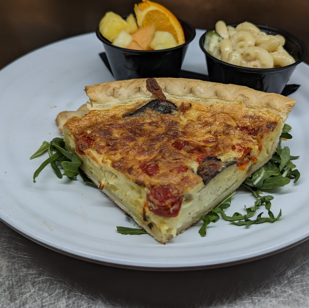 Our Quiche of The Day - making us hungry already! #getsome #comeondown