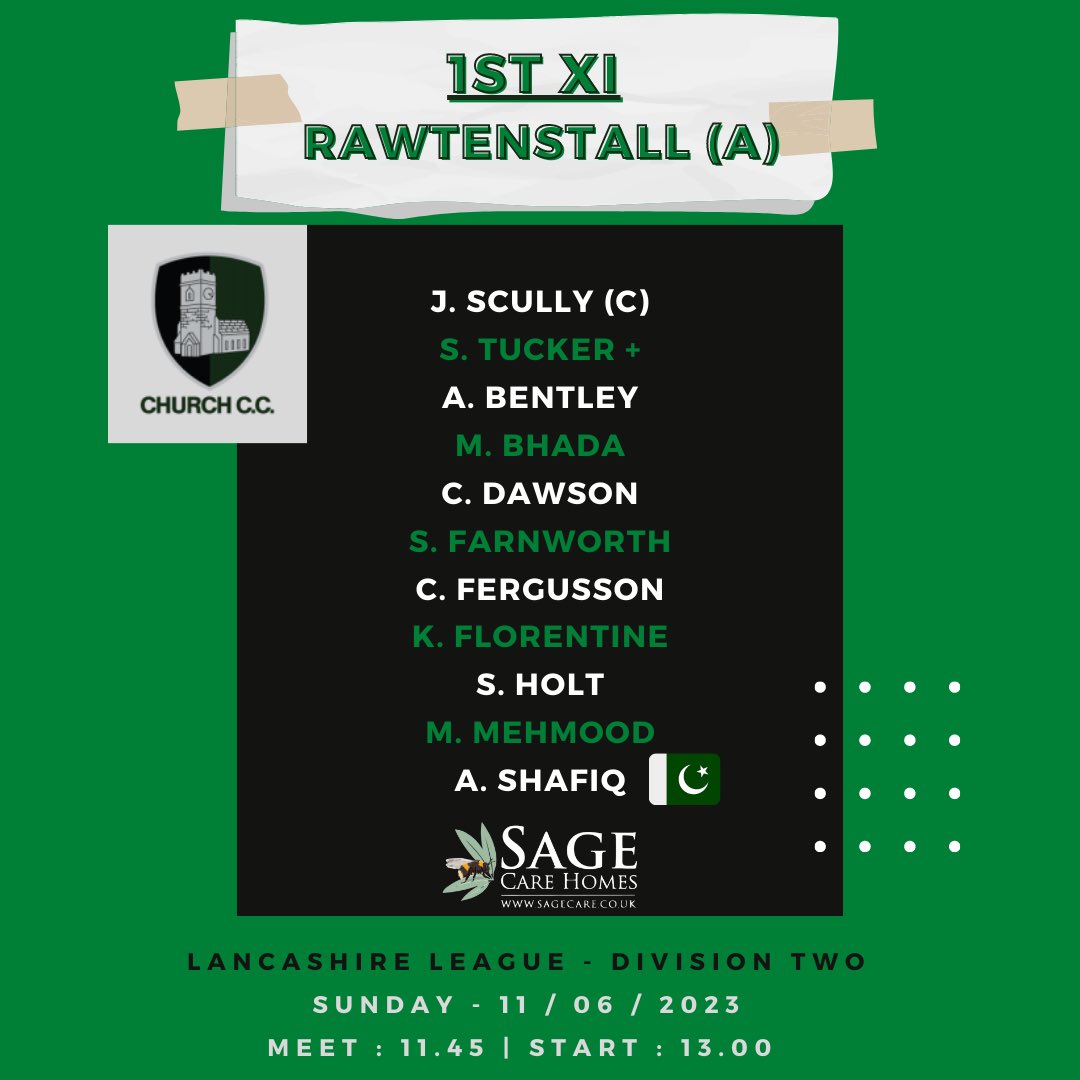 Church & Oswaldtwistle CC 🟢⚫️ tweet media