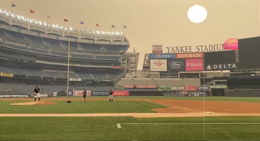 People are saying it took an apocalypse in New York to happen just to get Rodon on the mound 😂