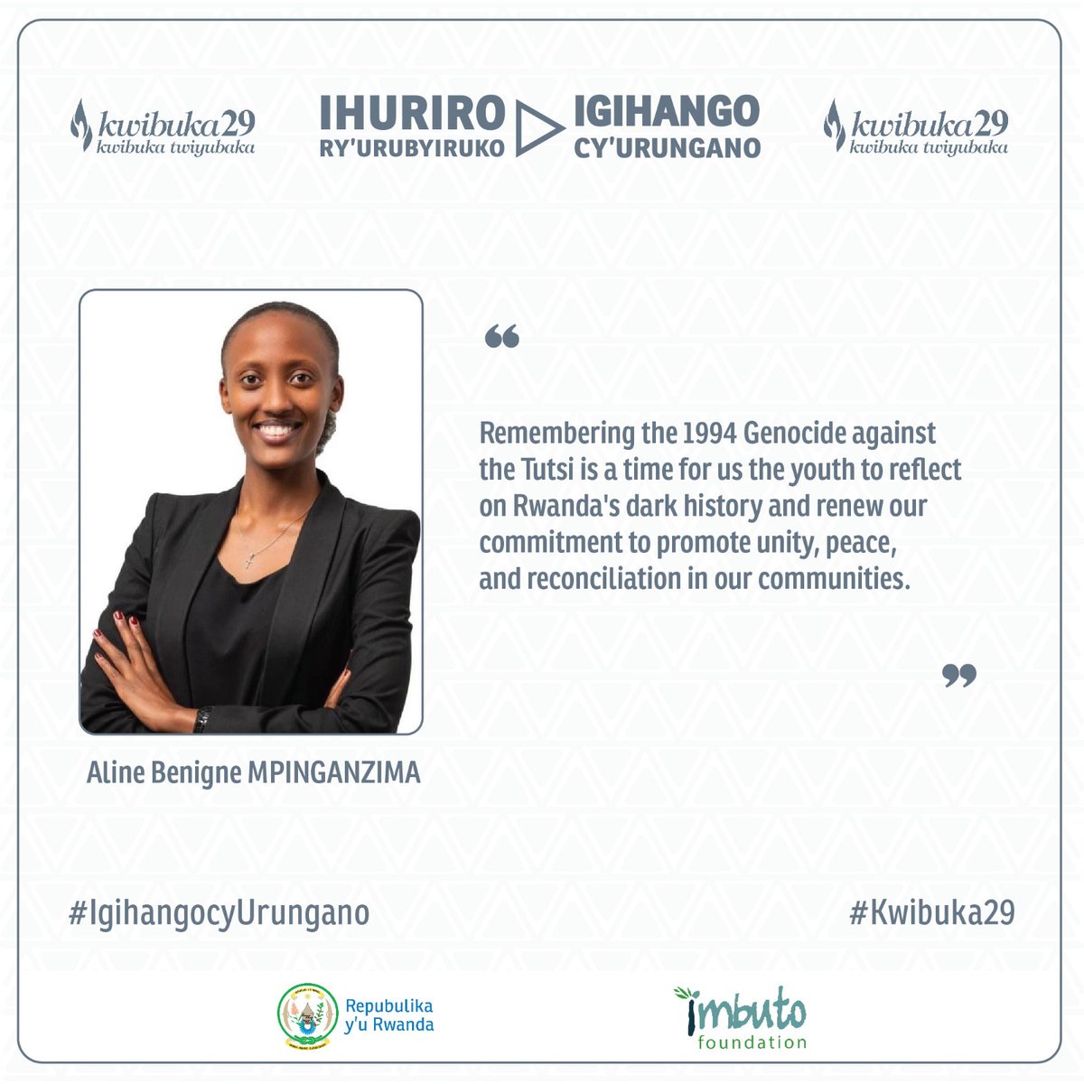Rutishisha1's tweet photo. #Kwibuka29 
#IgihangocyUrungano https://t.co/NeOgjxURuz