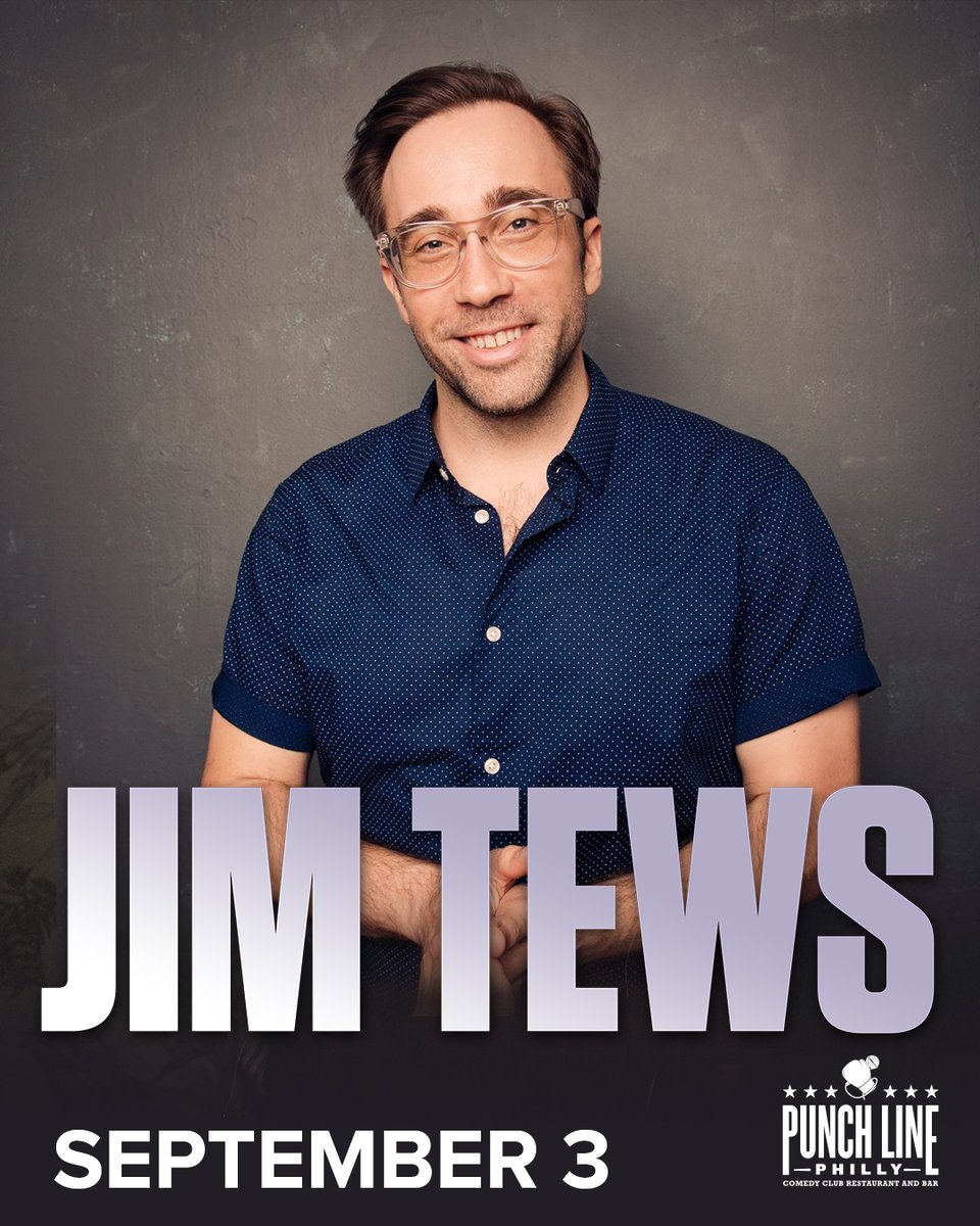 punchlinephilly's tweet image. We have two new comedy shows now available for purchase 👇

@jimtews // September 3 // One show only 🚨
@MikeEWinfield // September 21-23

Get ready to laugh → punchlinephilly.com 🎫