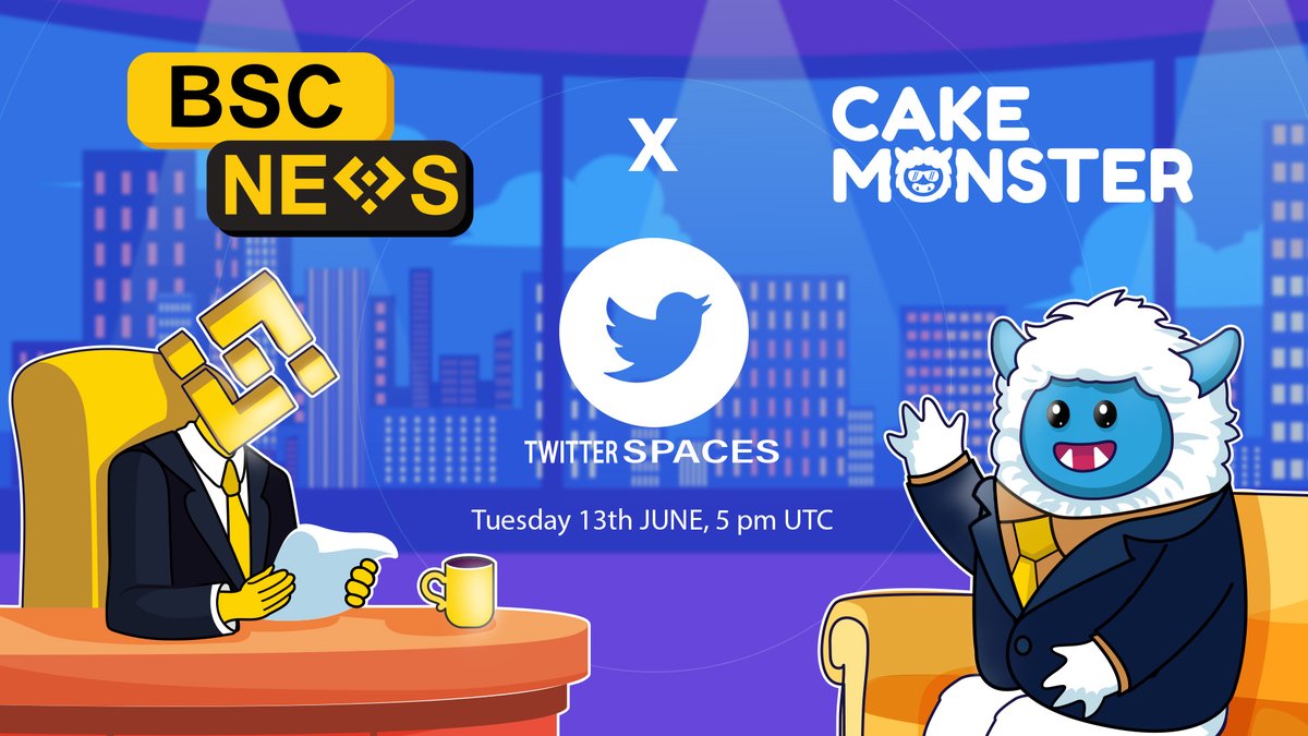 Set your clocks for Tuesday June 13th, 5 - 6pm UTC.

<a href="/BSCNews/">BSCN</a> will be hosting us for an AMA 🗣️on Twitter Spaces. 

We are excited to chat with them about who we are, what we have achieved &amp; what completing Cycle 1 actually means for us all 🔥🎉 Just 10 days left!

#CryptoNews