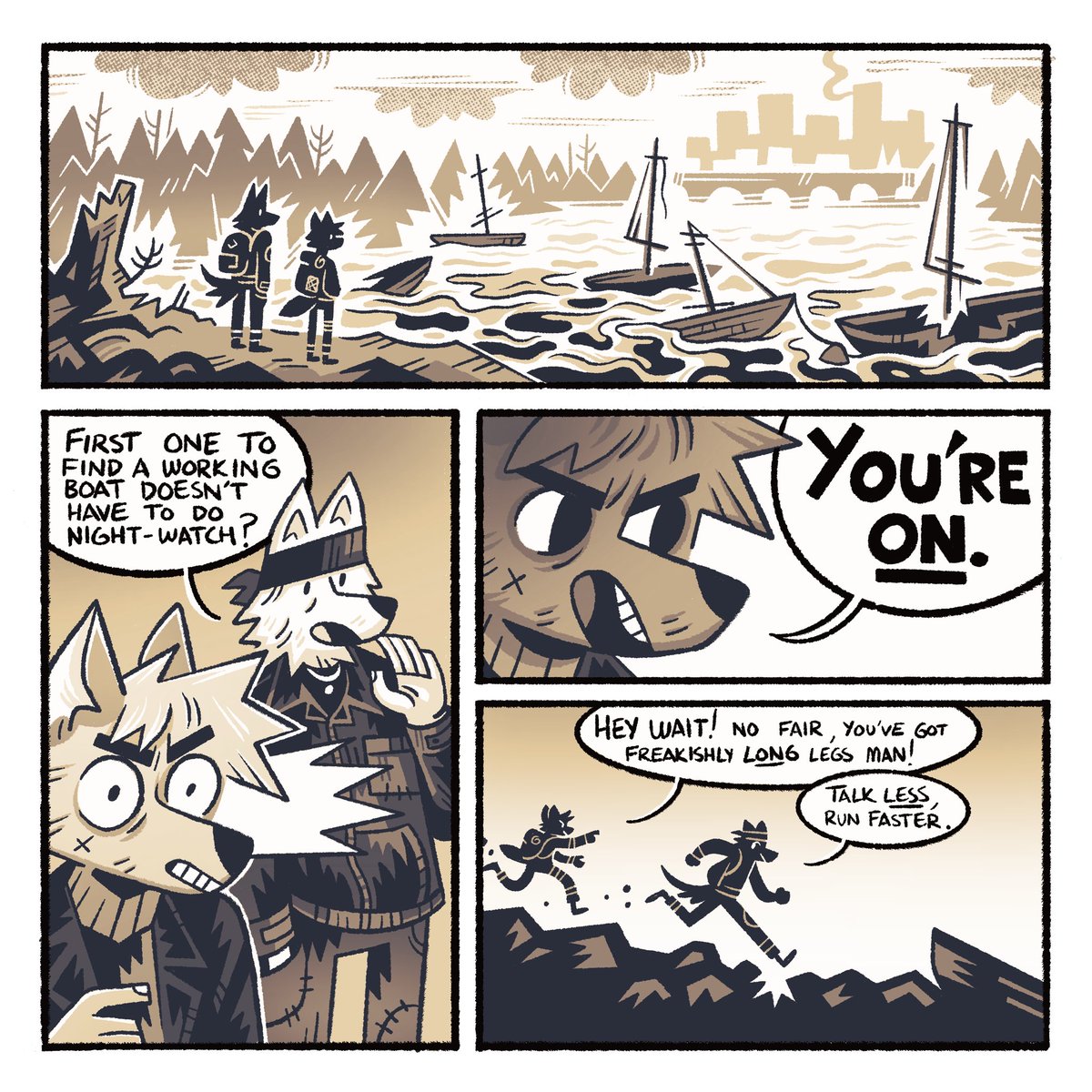 Y'know, maybe some fun and games is good every now and then… 