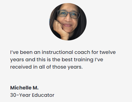 Our FREE micro-credential course is designed to support emerging, new and veteran #instructionalcoaches. Whether you choose to join our cadre of freelance coaches, like Michelle, you're invited to learn with us! Learn more ribbitlearning.com/join-us/