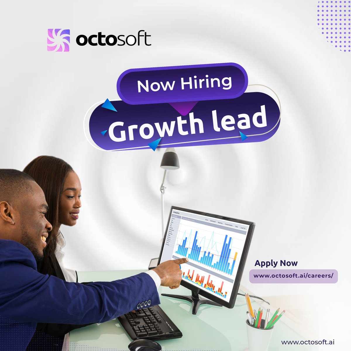 weareoctosoft's tweet photo. We empower our team members to work where they're at their best
Trust and effective communication are at the heart of our remote culture

If you're a self-motivated person looking to join a flexible team, visit https://t.co/aIWGq4rbxL to learn more about our open positions today https://t.co/fcF8URJ5zV
