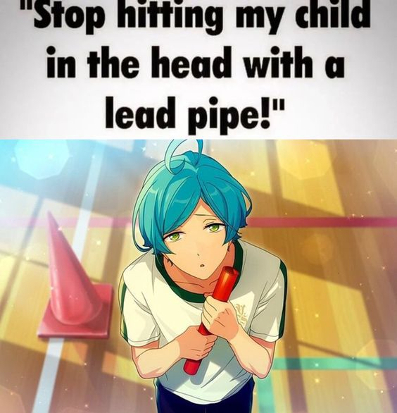 i have a whole pinterest folder with over 300 pins of enstars memes so it took me so long to find a really good one😭