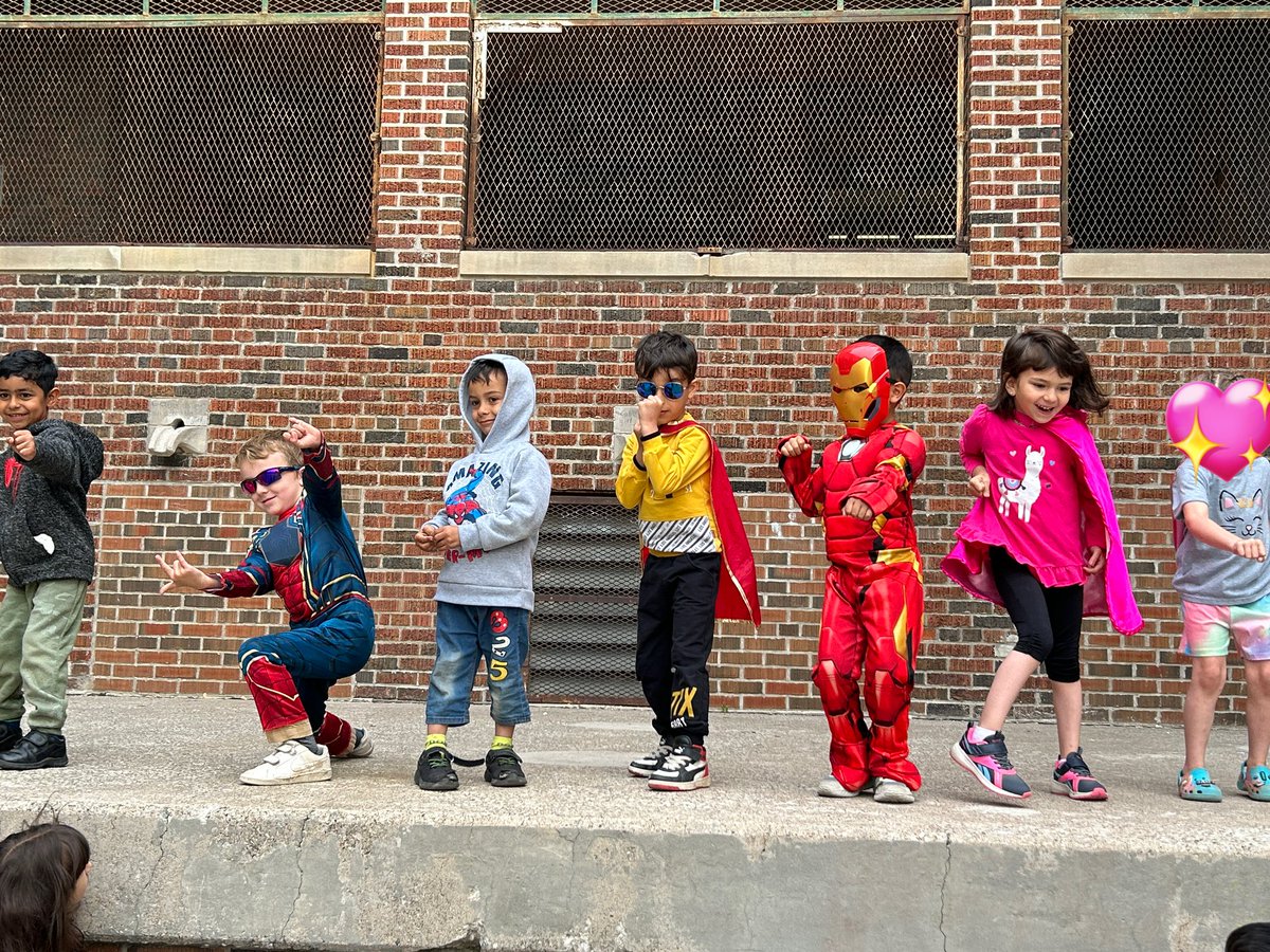 Superhero Day for the Green Team!