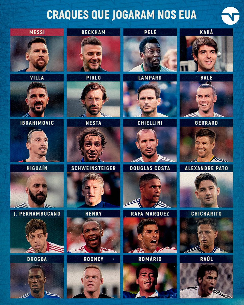 TNT Sports BR on Twitter "Messi será mais um nome de peso a jogar nos