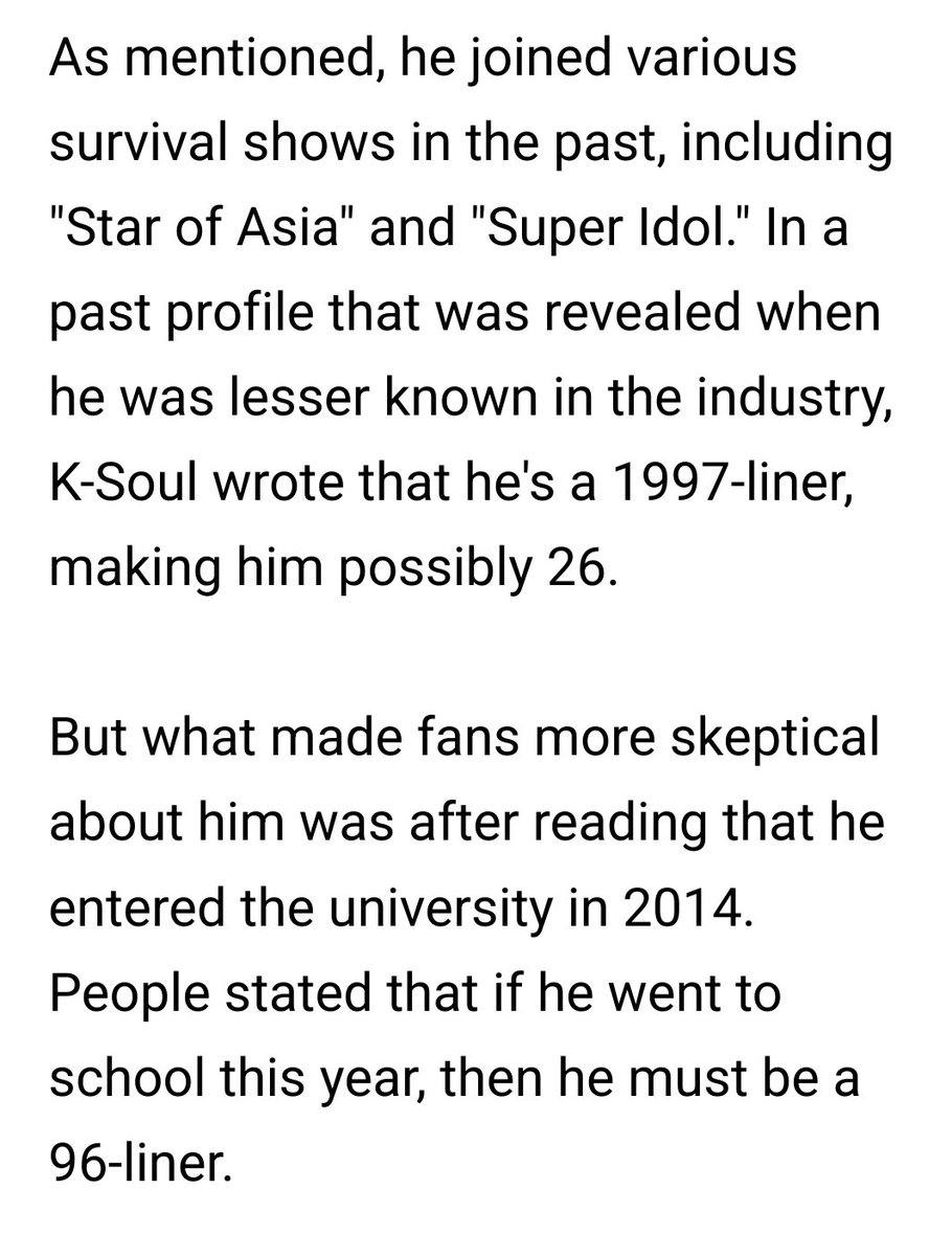 gunpookiee's tweet photo. We don't know #ksoulout real age btw https://t.co/UTTdx7qa80