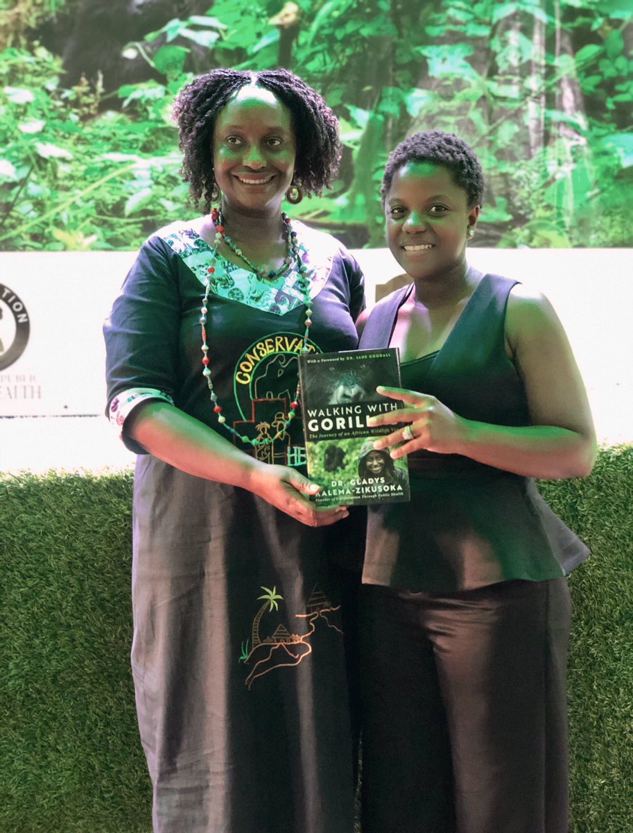 Exciting day at the Uganda Museum for the book launch of #WalkingWithGorillas by @DoctorGladys 📚🦍 Our founder had the privilege to learn from her incredible journey and dedication to gorilla conservation. Thank you Dr. Gladys for your inspiring work! #ConservationHeroes