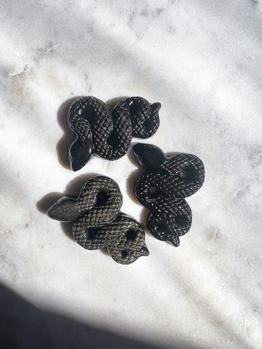 Reptile girls                       Crystal girls 
        
                              🤝

      Golden sheen obsidian snakes