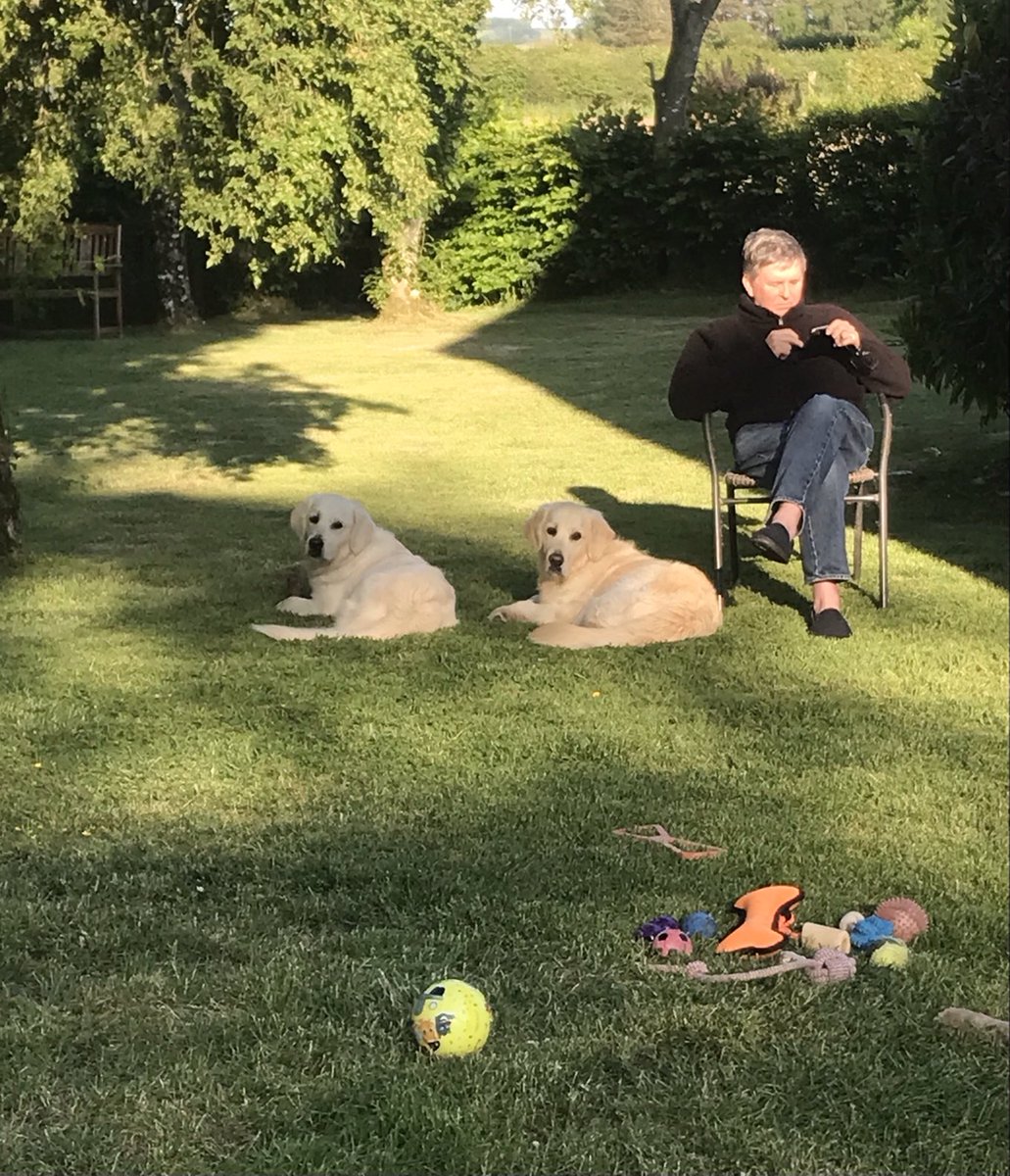 10 weeks post heart surgery the girls still don’t let Dad out of their sight 🥰