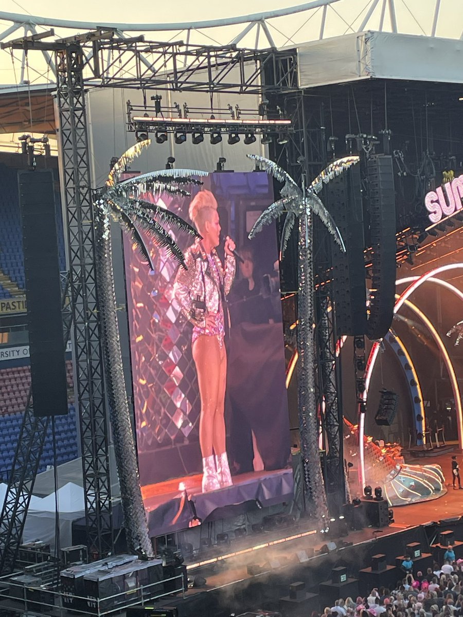 MrWalsy's tweet photo. Fantastic first ever stadium concert last night, @Pink you made my wife’s birthday 🥳 #keepbeingawsome https://t.co/fiZjoDGJUa