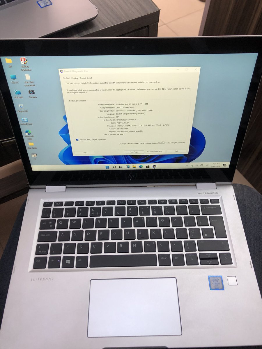SAUCEX101's tweet photo. HP 1030-G2(7th Gen)
Specs in first frame https://t.co/RlGKJxJ7Sk