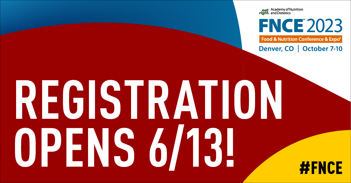 eatrightFNCE tweet media